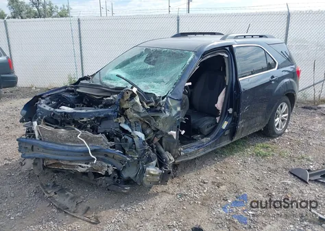 2017 Chevrolet Equinox Lt из США, поврежденный, VIN 2GNFLFEK5H6206603